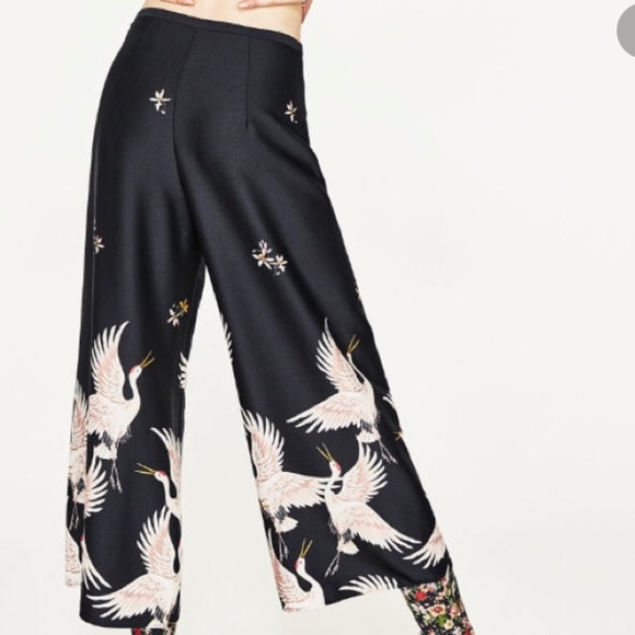 zara crane pants